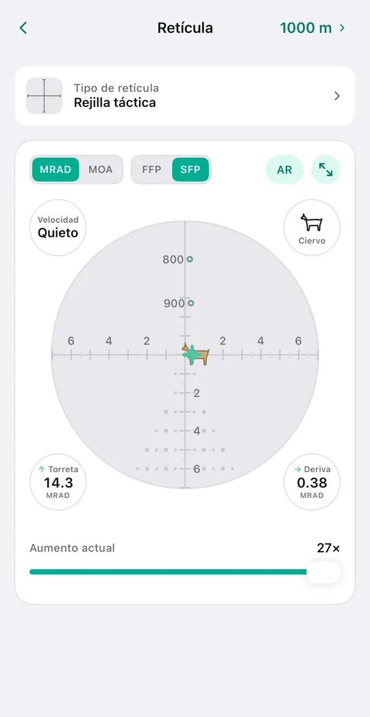 Modo claro: la simulación de retícula sobre fondo claro